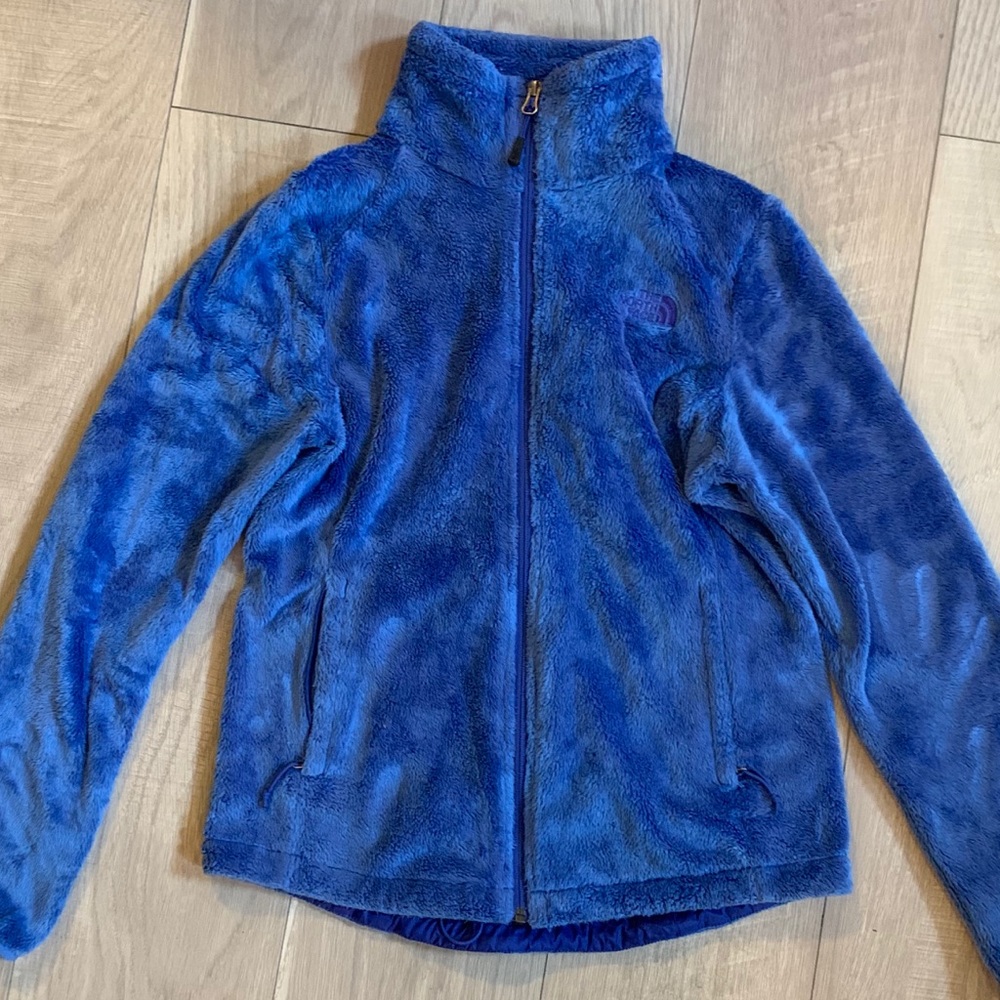 North Face Fuzzy Fleece zip up jacket